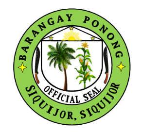 Municipality of Siquijor, Barangay Ponong